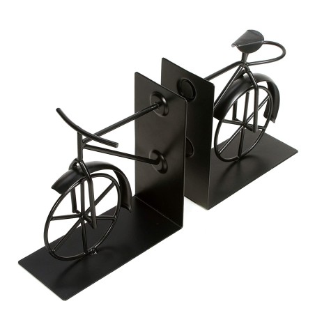 Cycle Shape Iron Bookend