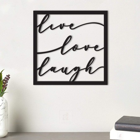 Love Laugh Plaque