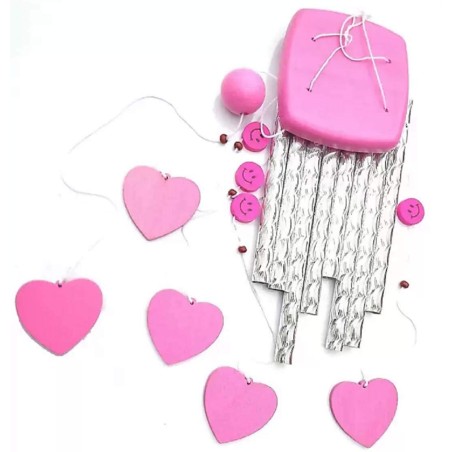 Heart Shape Love Wind Chime