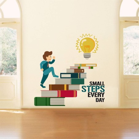 Small Steps Every Day Wall Art