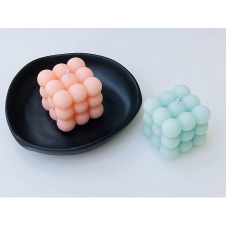 Cloud Bubble Cube Candle