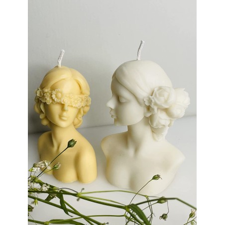 Sculpture Women Candle