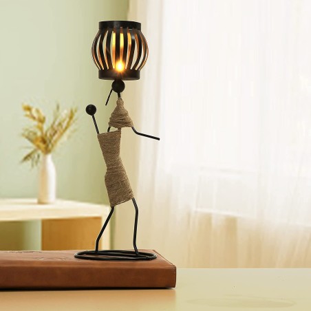 Top Handcrafted Figurine Candle Holder