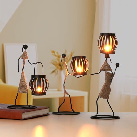 Top Handcrafted Figurine Candle Holder