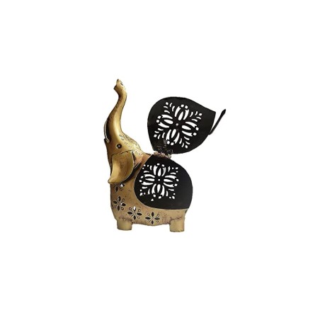 Candle Holder Elephant Design