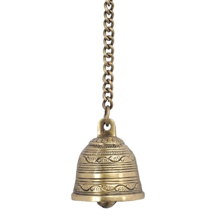 Hanging Bell With Chain Decor