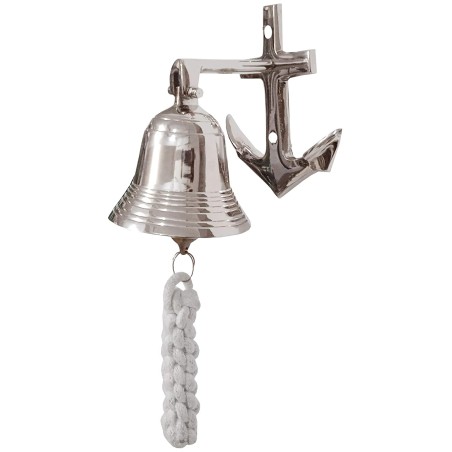 Nautical Bell With Anchor Mount