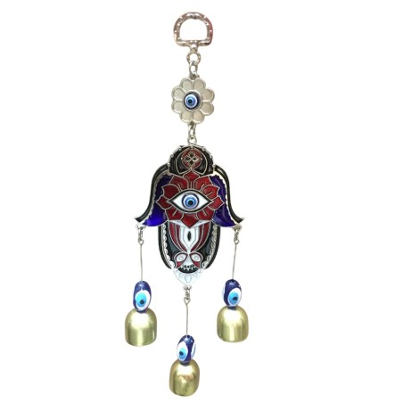 Evil Eye With 3 Bells Hanging